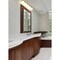 Z-Lite Vaughn Vanity, 5-Light, 7.75 In.W x 40.75 In.L x 9.5 In.H, Luxe Gold/Matte Opal 735-5V-LG - alternate 2